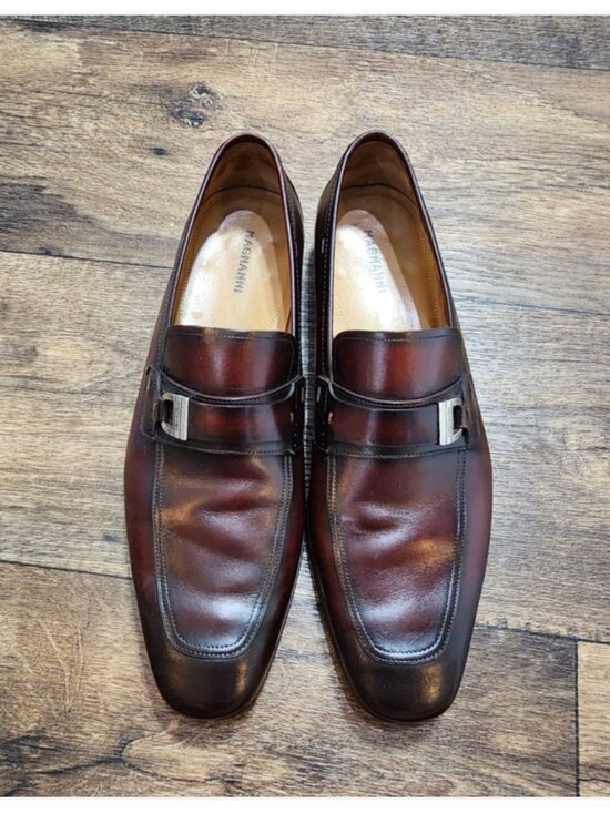 Magnanni RASO Strap Side Bit Buckle Leather Loafers main image 11